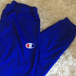 Royal Blue Champion Joggers Clearance 